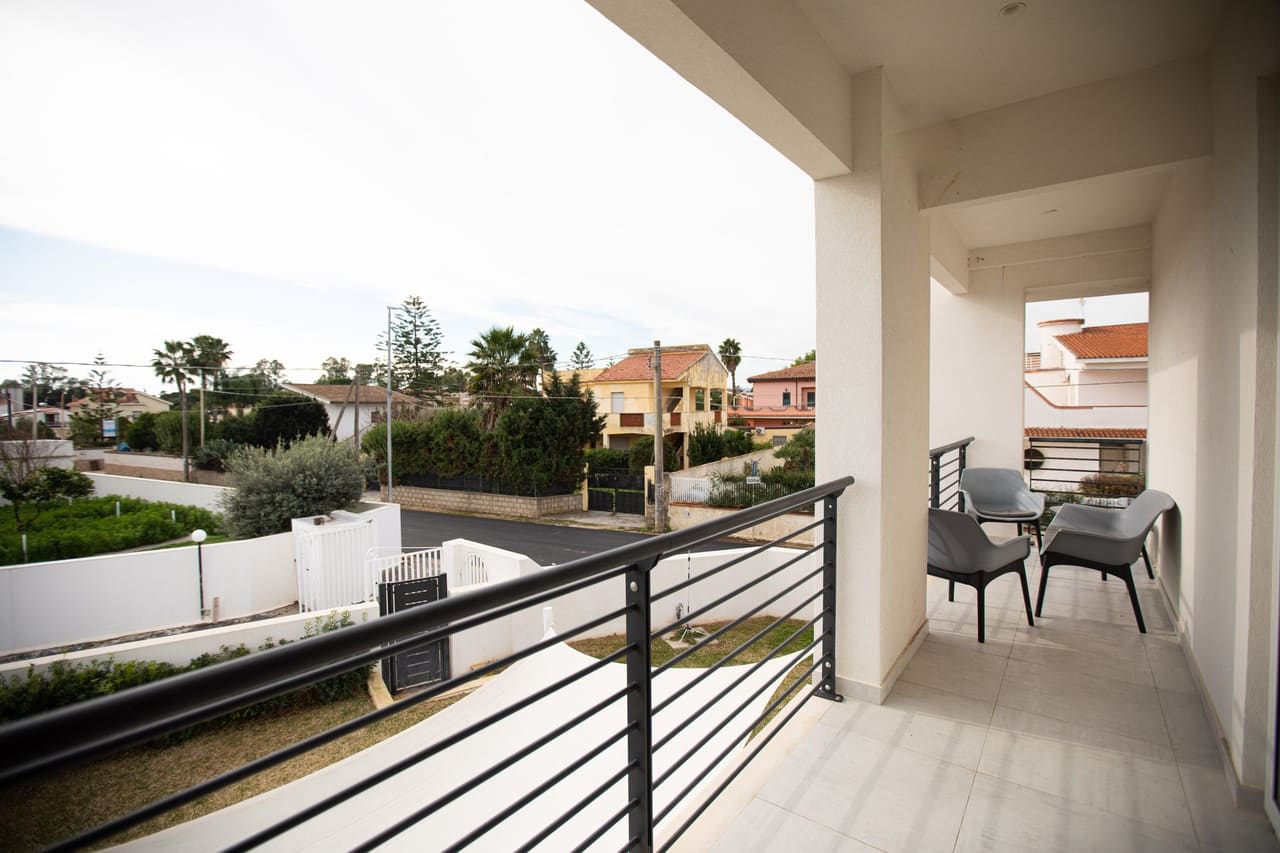Outdoor space at one of the properties